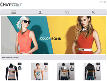 Tablet Screenshot of chatplanet.it